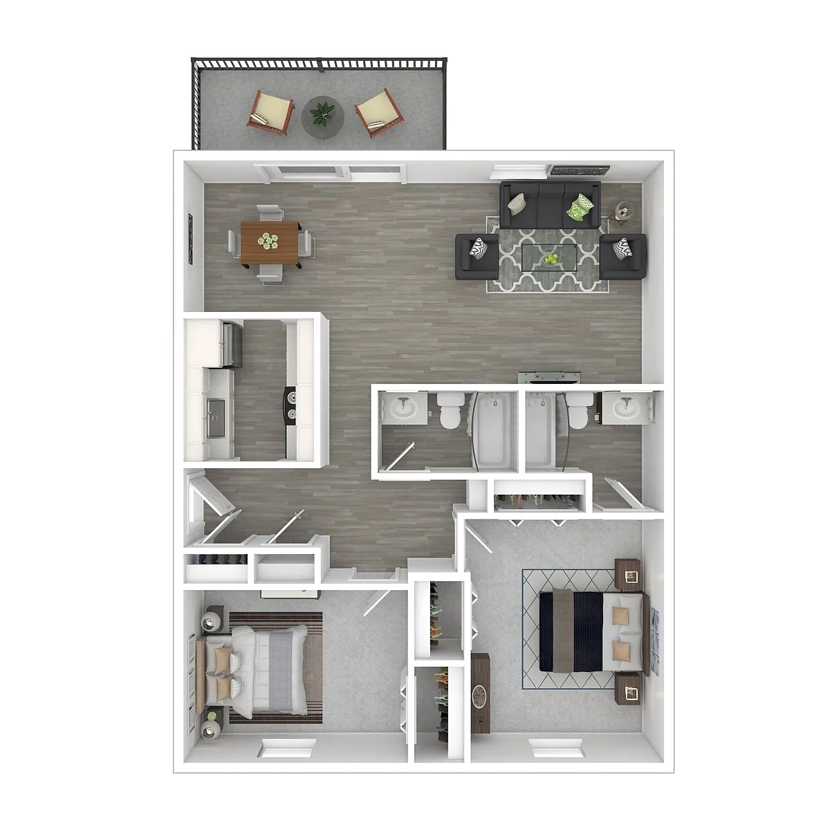 Floor plan Maple P
