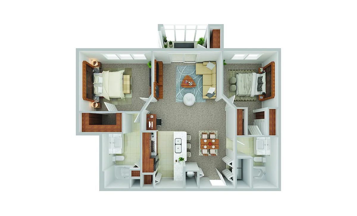 Floor plan B3