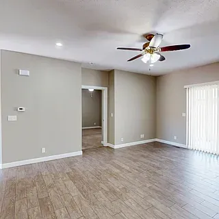 Door to Master Bedroom off Living Area