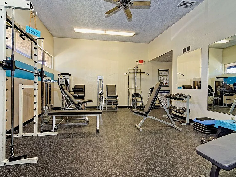 Weight room