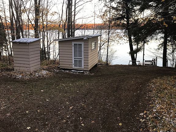Outhouse and boathouse