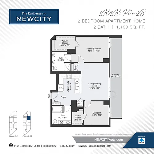 Floor plan Plan 2B