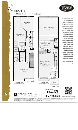 Floor plan The Larkspur