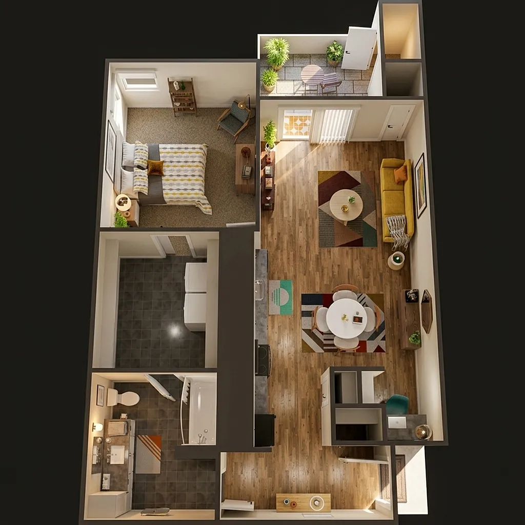 Floor plan B2