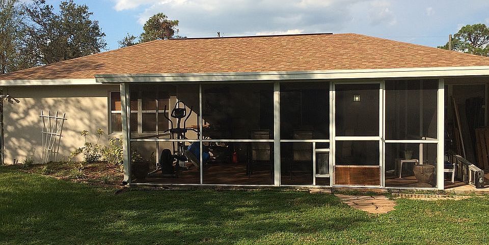 Back yard & patio