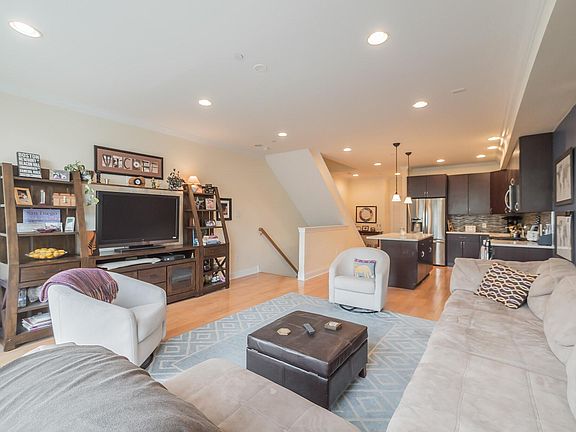 Living Room Kitchen