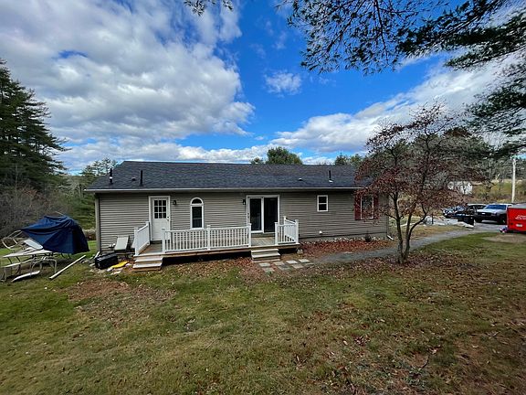 Rear elevation and deck