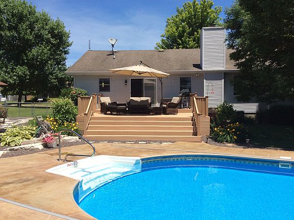 pool and deck