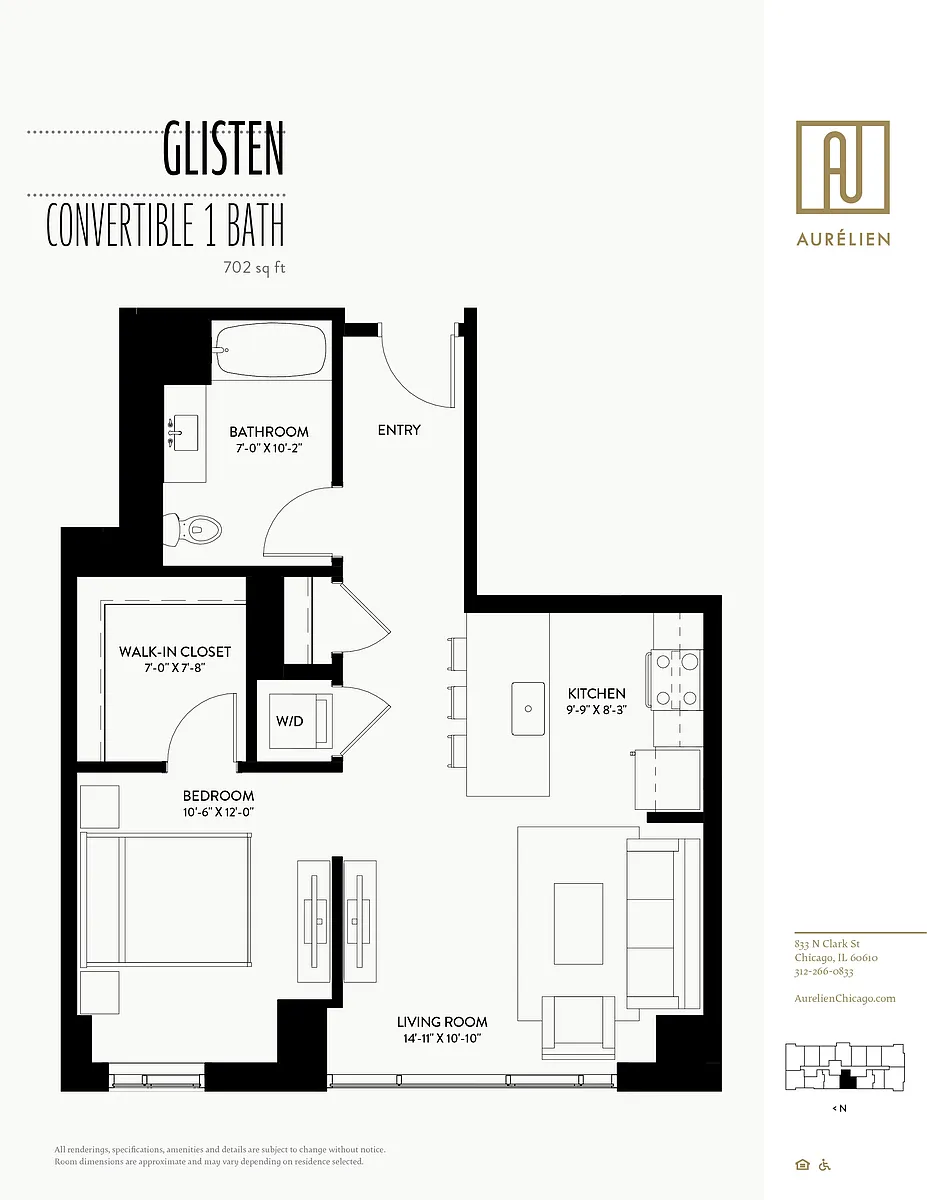Floor plan Glisten