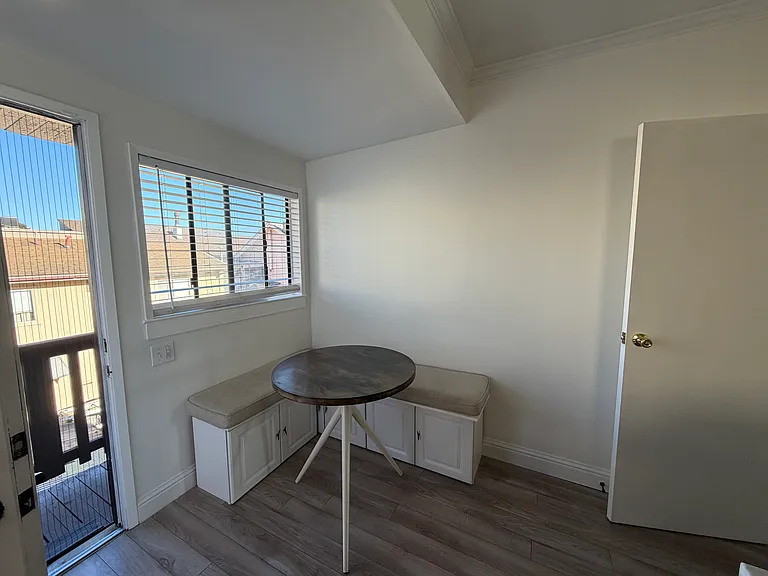 Kitchen Nook with Bottom Cabinet Storage