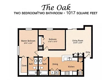 Floor plan The Oak