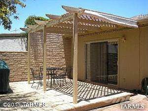 rear patio