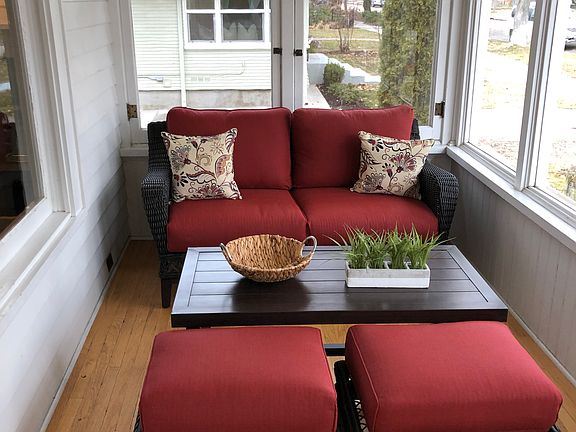 Enclosed front porch