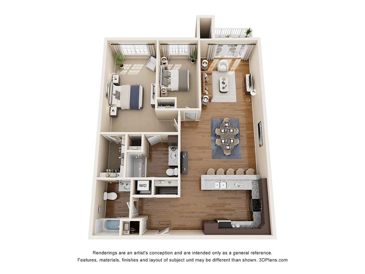 Floor plan B3
