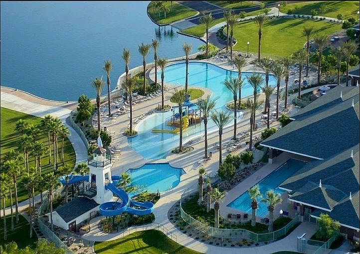 Aeriel of the Pool complex.