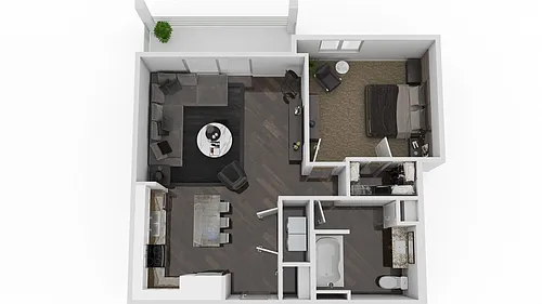 Floor plan 1C