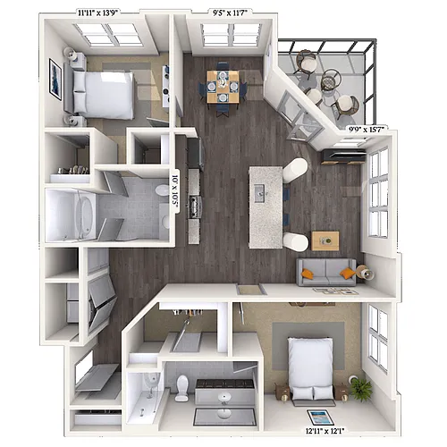 Floor plan Alto