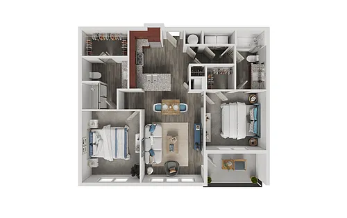 Floor plan B1