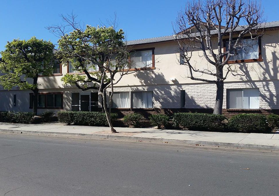 front of building