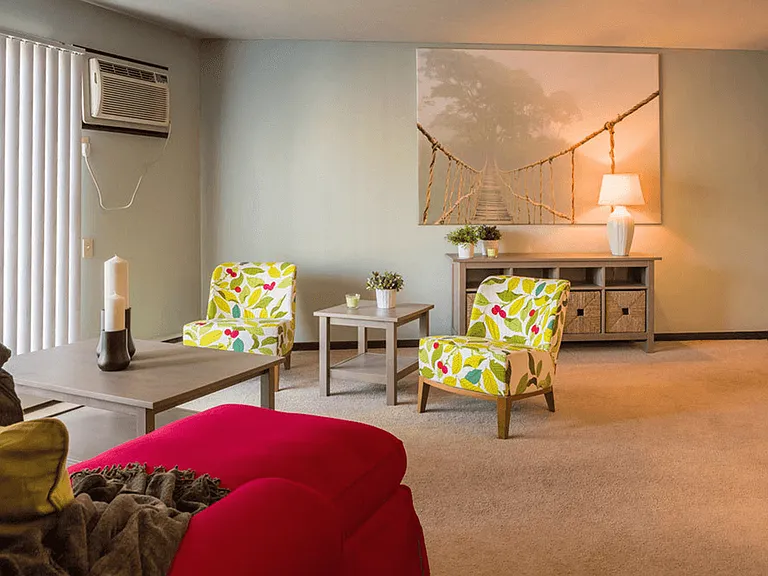 Natural Light Floods the Space