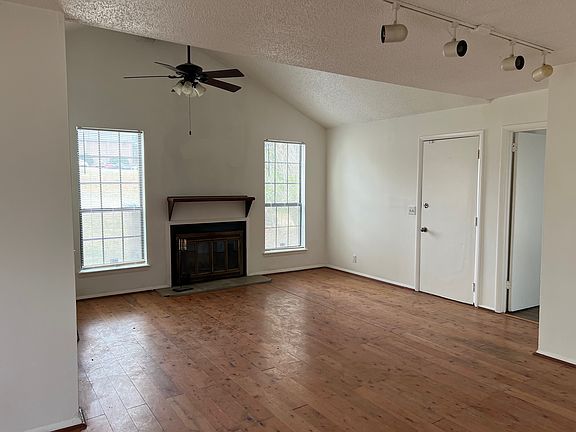 Living room and back entrance door