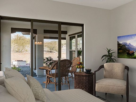 Virtually Rendered Master Suite