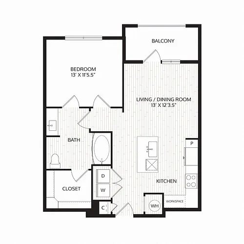Floor plan A3.4 ANSI