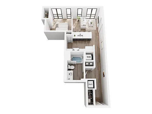 Floor plan Studio