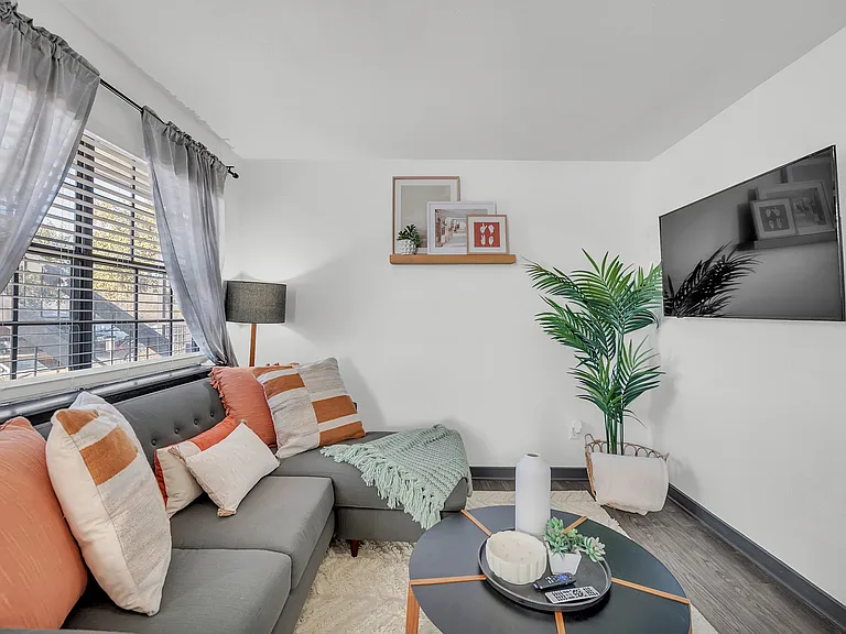 Experience modern comfort in this beautifully designed living area, perfect for relaxation and entertainment.