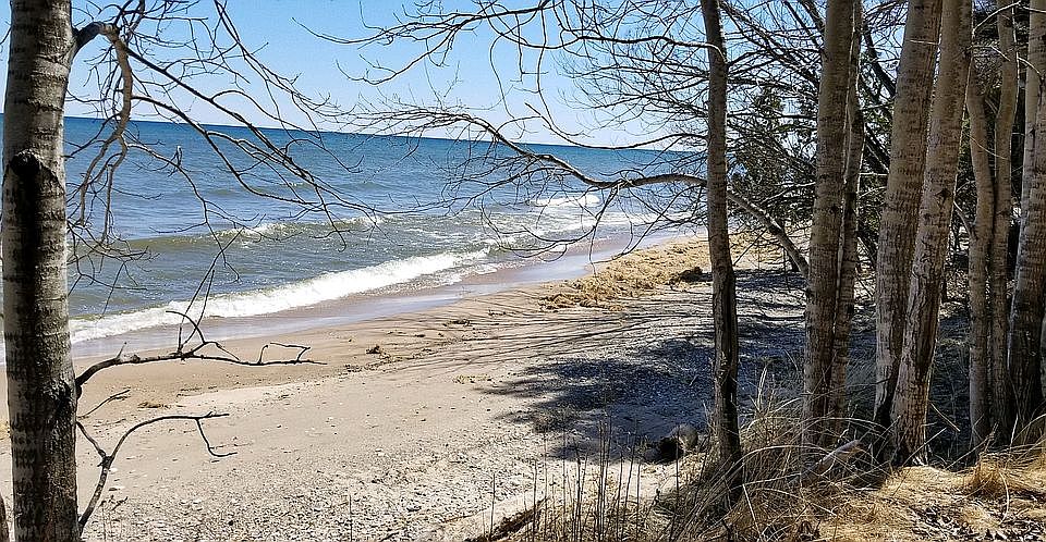 Lake Michigan shore propert.