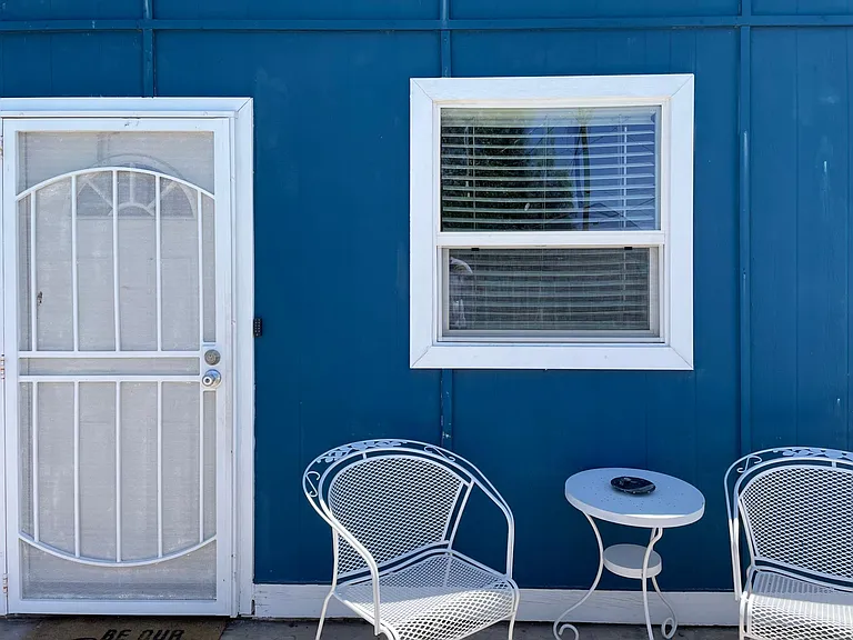 Front Entry Door to Guest House