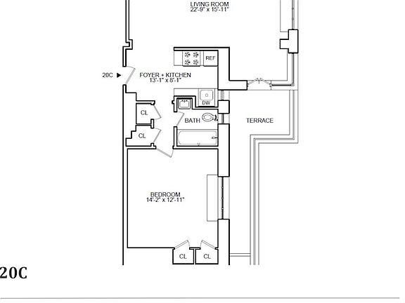 2nd image of 240 Central Park S APT 20C