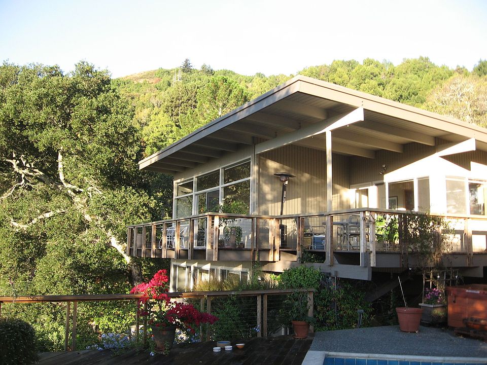 house from pool