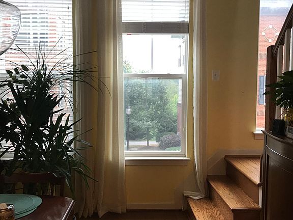 View from main level to trees and ope space!