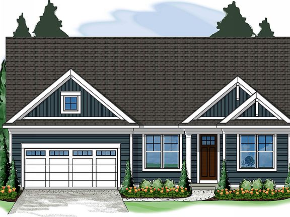 Magnolia Rendering - colors do not represent all possible exterior selection colors.