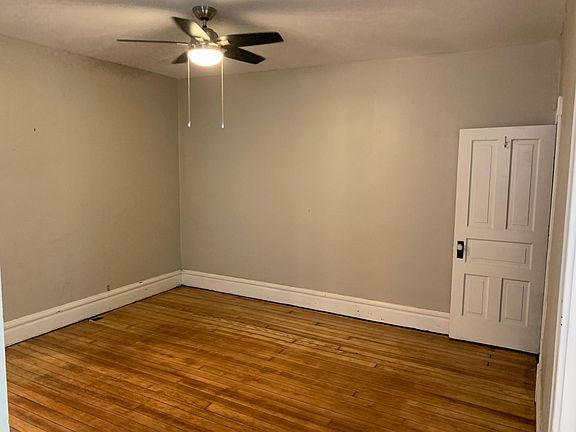 View from opposite corner of dining room/office