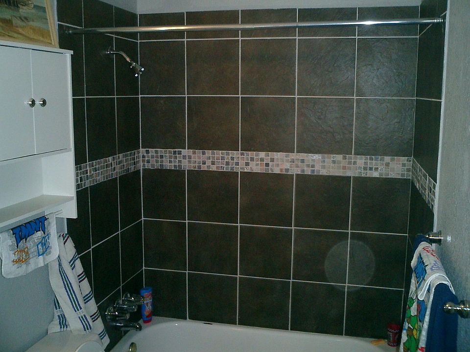 main bathroom new tile work