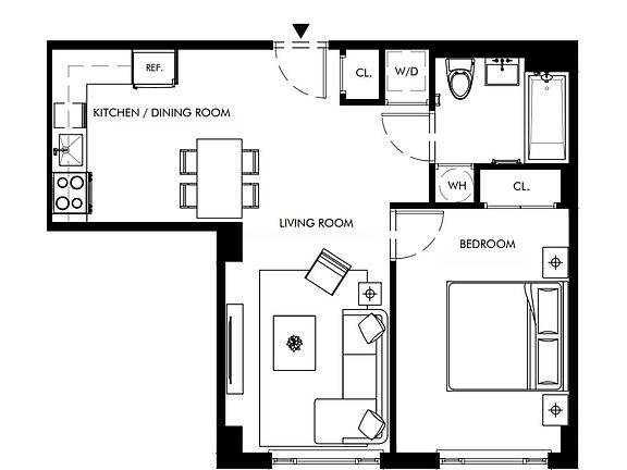 2nd image of 50 Clarkson Ave #Penthouse 1