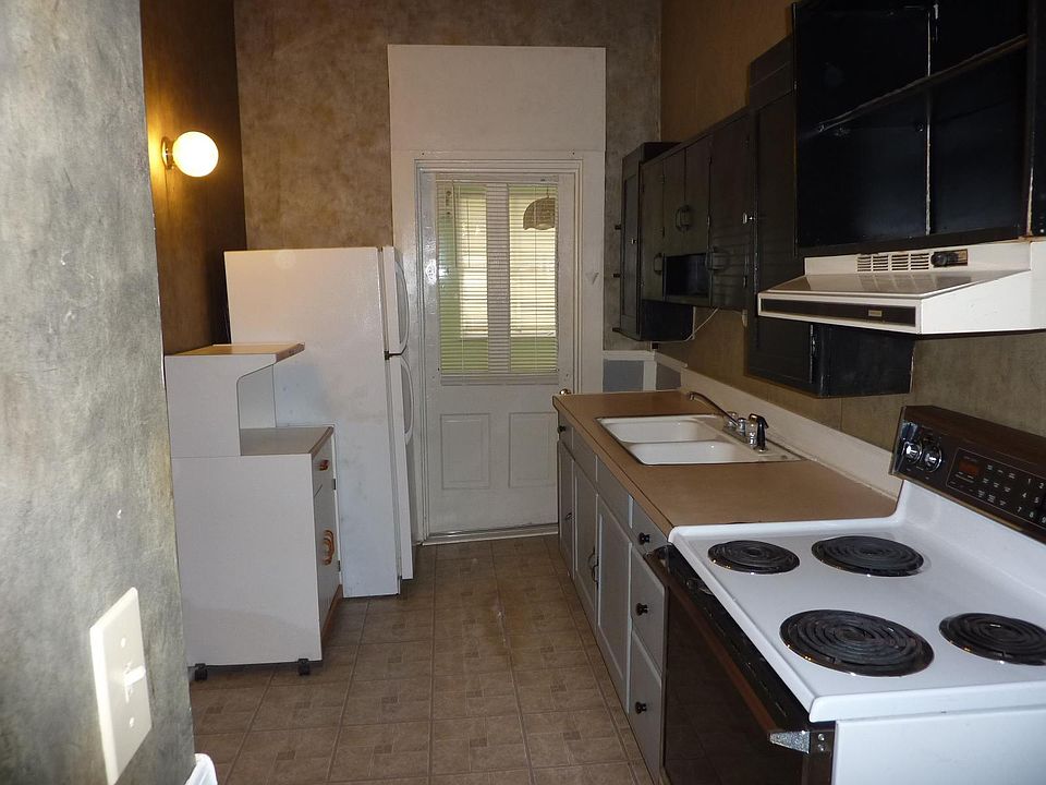 Kitchen with view to sun room