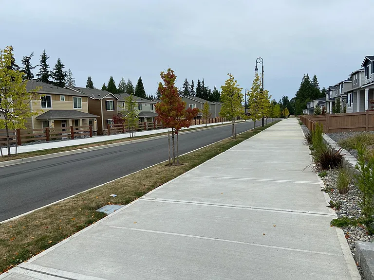 Big Front Sidewalks