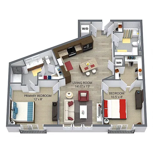 Floor plan The Chestnut
