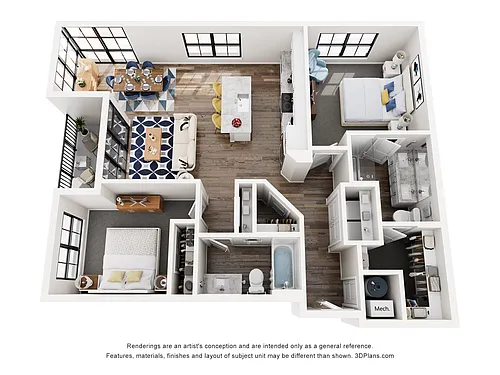 Floor plan Carol Wake - C2.B (Premium)