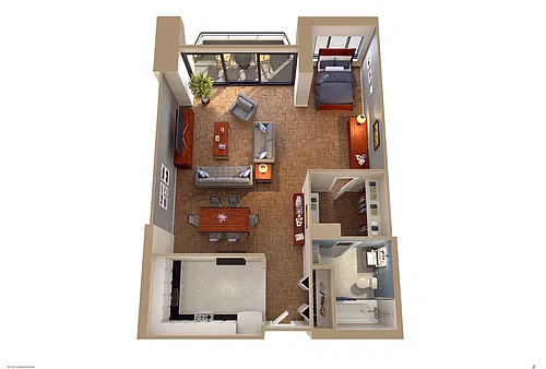 Floor plan Potomac