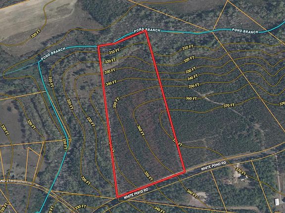 20 Ac Topo White Pond Rd