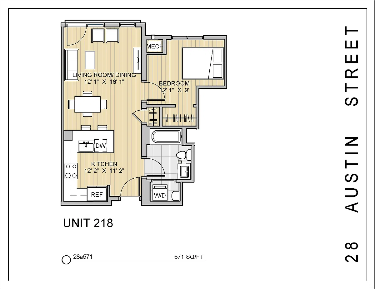 Floor plan 28A571