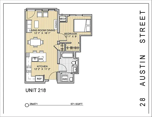 Floor plan 28A571