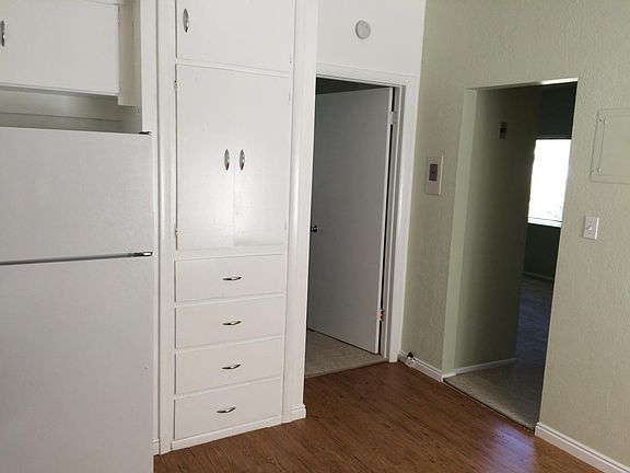 Bright, clean kitchen with lots of storage
