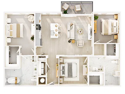 Floor plan C1