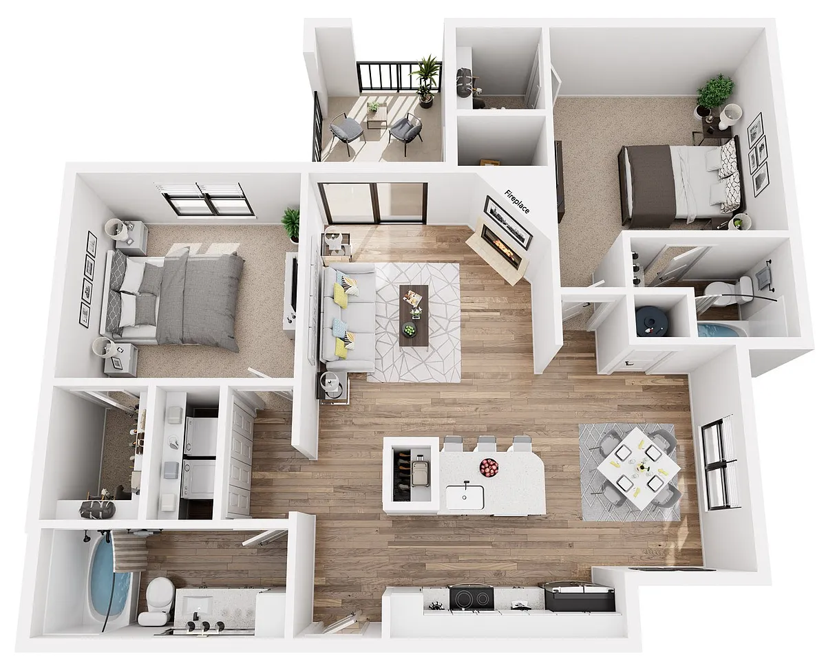 Floor plan B2P
