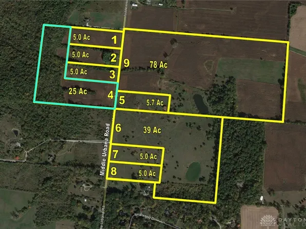 TRACT 4 Middle Urbana Rd, Urbana, OH 43078